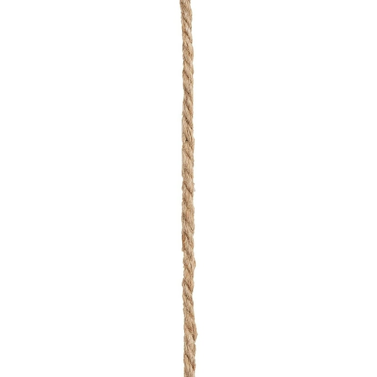 Hemp Rope - 1-1/2 in X 100 Ft Jute Rope Thick Rope Tug of War Rope Twine  Rope Hemp Rope for Deer Nautical Rope for Crafts Swing Rope