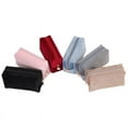 thumbnail image 5 of Velvet Pouch Letter Embroidery Cosmetics Storage Bag Fleece Travel Storage Bag, 5 of 8