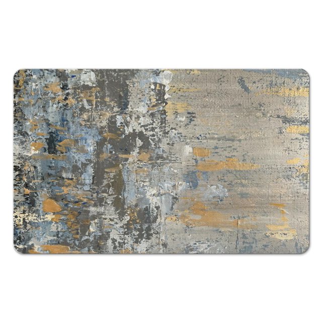 Upgrade Your Living Space with our Quinn Beige Area Rug Runner: Contemporary Abstract Design, Non-Slip, Stain Resistant, Machine Washable, Low Pile - 20x32 inch for Kitchen, Bathroom, Bedroom