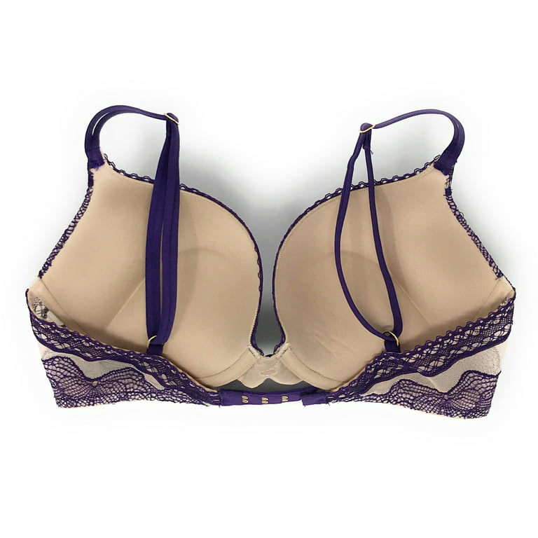 Buy Victoria's Secret Bombshell Add-2-Cups Push-Up Bra 32B Hot and Spicy  Lace Up Online at desertcartOMAN