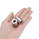 thumbnail image 4 of Paquete de 2 espaciadores de acero inoxidable con orificio de 3/8" x diámetro exterior de 3/4" x longitud de 1" acabado liso espaciador redondo de metal para tornillos, pernos y varillas M10, 4 of 6
