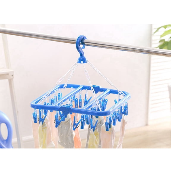 FOMIYES Drying Rack for Laundry Items Steel Spring Pile Drying Hangers for Laundry 1Set