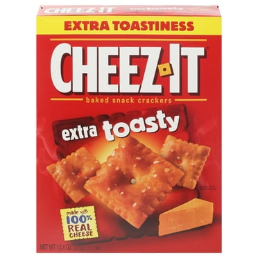 2 Pack - Cheez-It Extra Toasty Cheese Crackers - 12.4 oz Packaging may vary