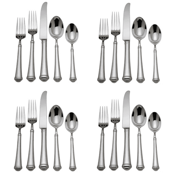 Reed & Barton Allora 18/10 Stainless Steel 20pc. Flatware Set (Service for Four)