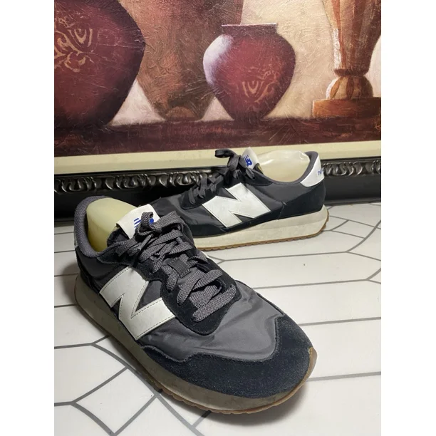 Size 9 - New Balance 237 Men’s Shoes Black Magnet Casual Athletic