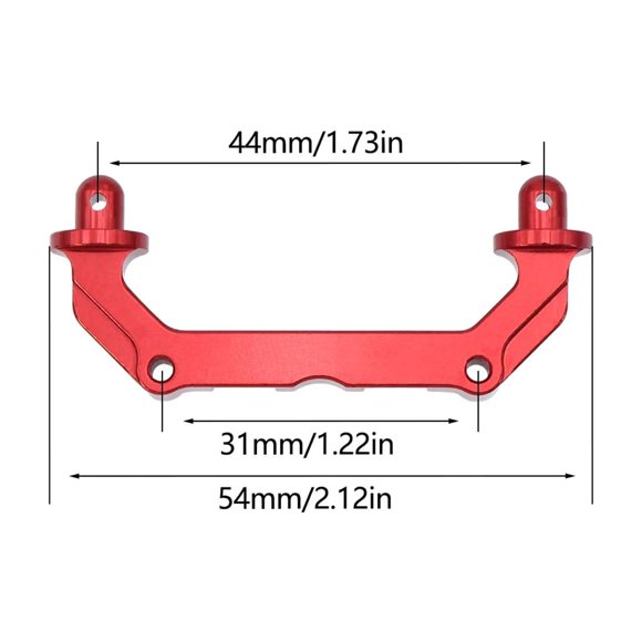 mmirethe Shell Mount Shell Post For 1/14 MJX 14209 On-Road Vehicles RC Car Part Red