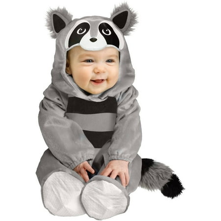 Baby Raccoon Infant Halloween Costume, 6-12