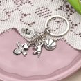 thumbnail image 5 of Soccer Basketball Keychain for Women Men Sport Bag Charm for Purse Pendant for Boy Girl Birthday Christmas Gift, 5 of 8