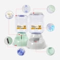 thumbnail image 3 of OUNAMIO Pet Water Feeder Automatic for Dogs Cats, 100% BPA-Free, Easily Clean, for Puppy Kitten Rabbit Bunny, 3 of 9