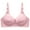 Rose Gold, variant on Bigersell Bras for Large Breasts Women Full-Coverage Wireless Bra Ladies V-Neck Padded Bras No Underwire Women's Sports Bras Solid Comfortable No Wire Brassiere Everyday Wire-Free Bras Black L