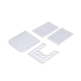 thumbnail image 4 of Cortadora de pan ORIONE de grosor ajustable y plegable, color blanco, 4 of 5