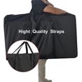 thumbnail image 3 of Bolsa de almacenamiento para silla exterior grande, bolsa de transporte para silla 600d para cubierta de silla de gravedad cero, estuche de transporte para sillón plegable de servicio pesado, mud, 3 of 5