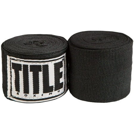 Title Boxing Mexican Style Handwraps-Black (Best Mexican Hand Wraps)