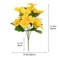 thumbnail image 3 of Césped Artificial 1Pcs 30cm Artificial Flower Home Decoration for Wedding Handheld Flower Wall Real-Like Imitation Flower for Centerpieces and Vase Filling JASKFLY, 3 of 9