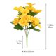 thumbnail image 3 of Flor de imitación para decoración del hogar, boda, flores artificiales de pared., 3 of 5
