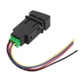 thumbnail image 1 of Interruptor De Botón De 4 De 12 V, Interruptor De Botón De Luz Antiniebla, Conexión Estable ABS Para DRL, 1 of 7