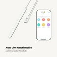 thumbnail image 3 of Safety 1st Connected Under Crib Smart Light — Motion Activated Night Light, Dimmable and Full Color Control, Nursery and Bedroom Lighting, Wi-Fi Enabled, iOS and Android Compatible, 3 of 5