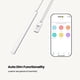 thumbnail image 3 of Safety 1st Connected Under Crib Smart Light — Motion Activated Night Light, Dimmable and Full Color Control, Nursery and Bedroom Lighting, Wi-Fi Enabled, iOS and Android Compatible, 3 of 5