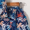 thumbnail image 4 of Boys Outfits Boys Size 6 Clothes Boys 2 Piece Hawaiian Set - Summer Beach Button Down Shirt & Shorts Outfit for Kids 3-7 Years, 4 of 6