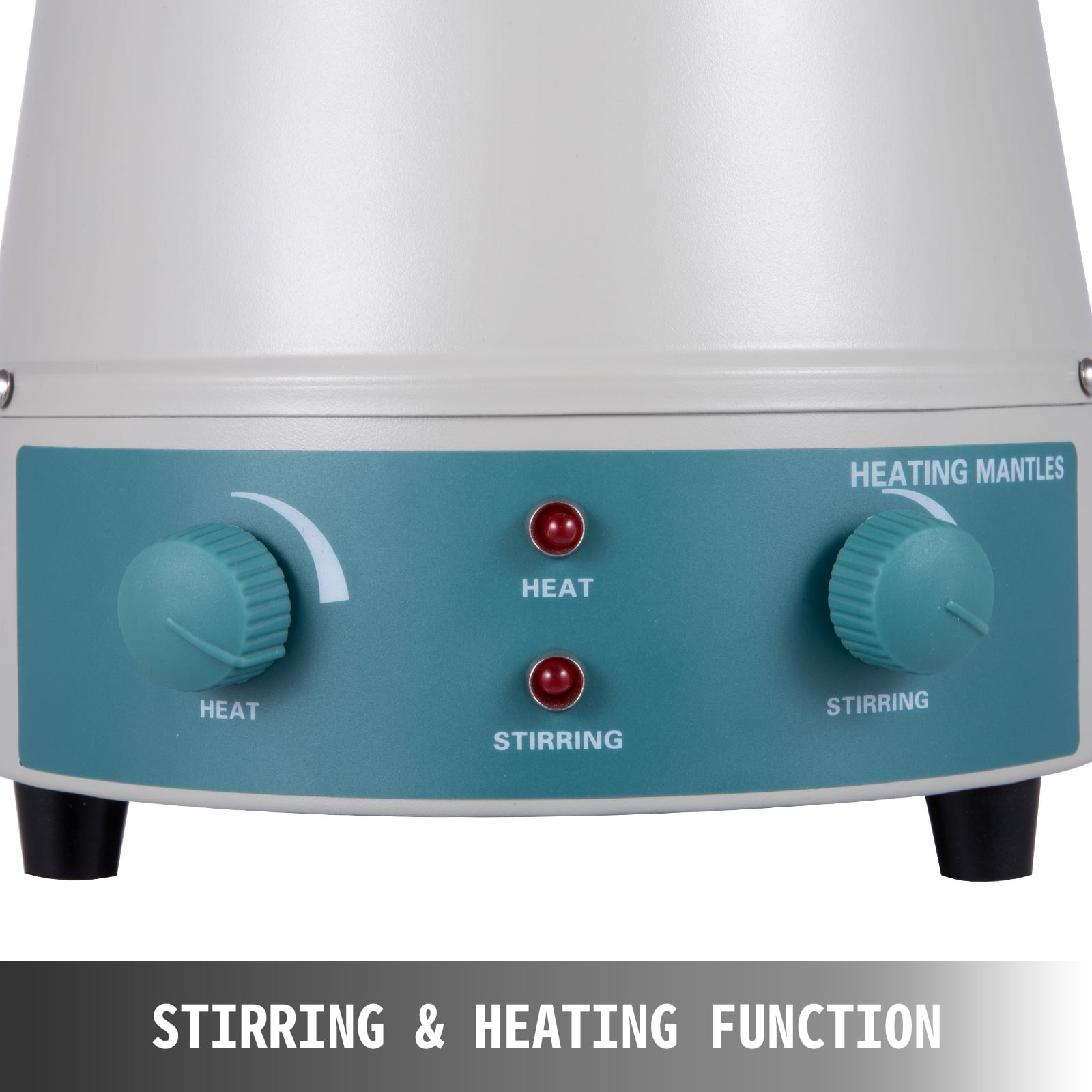 VEVOR Stirring Heating Mantle 500ml Heating Mantle Stirrer 0~1400 RPM 250W Magnetic Stirrer 380℃