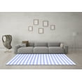 thumbnail image 3 of Ahgly Company Indoor Rectangle Solid Blue Modern Area Rugs, 8' x 10', 3 of 4