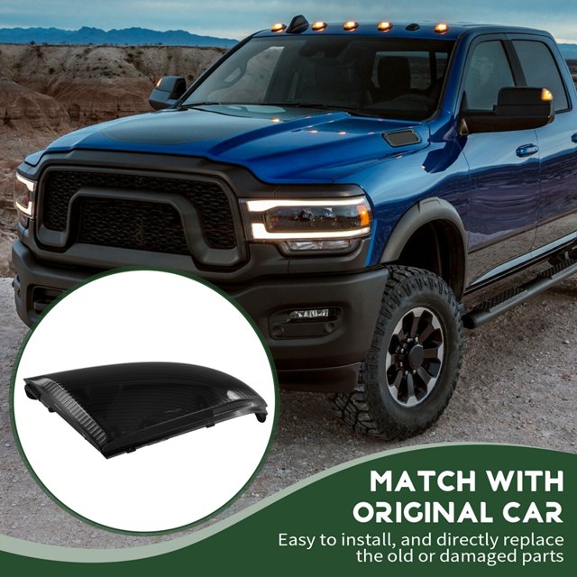 Lámpara de Espejo Retrovisor Lateral Izquierdo del Coche Indicador de Luz de Señal de 68064949AA para Ram 1500 2500 2009-2013