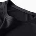 thumbnail image 5 of Men's Quick-Dry Short Sleeve T-Shirt for Outdoor Sports Plus Size Solid Color Casual Top Breathable Athletic Tee Lightweight Comfortable Shirt Moisture Wicking Activewear, 5 of 6