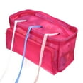 thumbnail image 5 of amagogo Large capacity yarn wool holder with lightweight zipper handbag yarn storage Rosy, 5 of 9