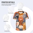 thumbnail image 3 of KLL Cute Cat Paw for Men's Baseball Shirts,Short Sleeve Casual Shirts Button Down Shirt for Men Beach Summer Wedding Shirt-Large, 3 of 7