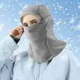 thumbnail image 2 of Ski Mask Balaclava Windproof Cotton-Lined Adjustable Winter Face Mask with Extended Neck Warmer for Men and Women - Full Face Coverage for Skiing, Snowboarding, Motorcycle Riding, 2 of 9