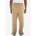 thumbnail image 2 of KingSize Men's Big & Tall Elastic Waist Gauze Cotton Pants, 2 of 5