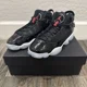 thumbnail image 1 of Ni - ke Air Jordan 6 Rings 323419-064 Sneaker Kids Boys Black GS Basketball Shoes EF91, 1 of 5