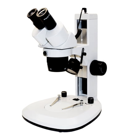 Vision Scientific VMS0004-24 Dual Power Binocular Stereo Microscope  Paired 10X Widefield eyepiece  2X & 4X Objectives  Upper and Lower LED Lighting  110V  Track Stand price history on PriceWatchPro