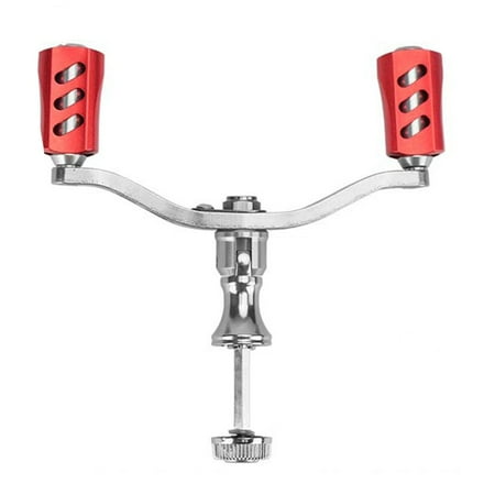 Rooha 1Pc Fishing Reel Dual-Grip Handle Reel Knobs With Bearings For 1000-4000 Series Fishing Reels 125X119Mm Fishing Accessories