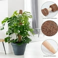 thumbnail image 3 of 4 Pack 17inch Monstera Plant Support Stackable Moss Poles for Plants, Coir Totem Pole Tall Moss Pole for Climbing Plants, Sphagnum, Indoor Potted Plants, 3 of 7