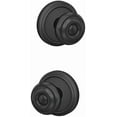 thumbnail image 6 of Schlage Fc21-Geo-Ind Custom Georgian Passage Or Privacy Door Knob Set - Black, 6 of 7