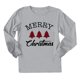 thumbnail image 2 of Pntutb Ladies Christmas Tree Letter Print Camiseta de manga larga con cuello redondo Pntutb Pntutb-3798, 2 of 6