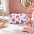 thumbnail image 7 of Makeup Pouch with Zipper, 7.1 x 3.9 x 3.1 Inch Cloth Travel Organizer for Home, Office, Lipstick, and Jewelry, 7 of 7