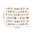 thumbnail image 6 of Kdxio Colorful Trains Wall Hanging Tapestries Banner For Bedroom College Dorm Home Living Room Party Decor 29X37 In, 6 of 8