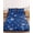 Blue, variant on King Size Fitted Sheet Set - Red Snowflake Christmas 3 Piece Bedding Sets 16" Deep Pocket Fitted Sheet with 2 Pillowcases, Xmas Snowflake Modern Art Winter Brushed Microfiber Hotel Luxury Bed Sheets