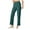 Green, variant on Idoravan Jeans for Women Straight Leg Pants For Women Casual Loose Straight Leg Wide Leg Cropped Jeans Pant Pockets Trouser Jeans