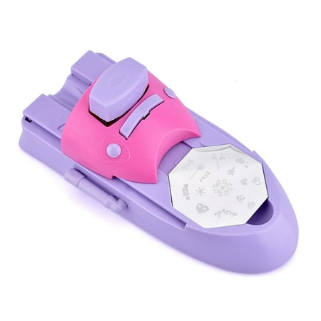 1 Set Professional Nail Art Diy Pattern Printing Machine Stamper