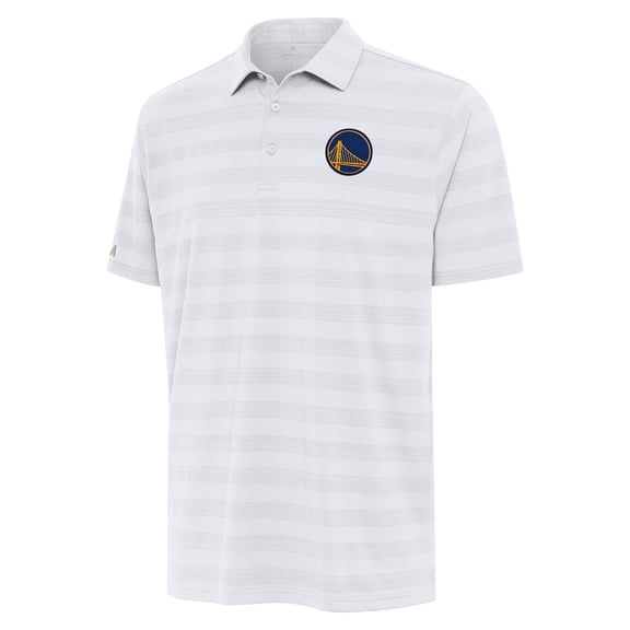 Men's Antigua White Golden State Warriors Tunnel Polo