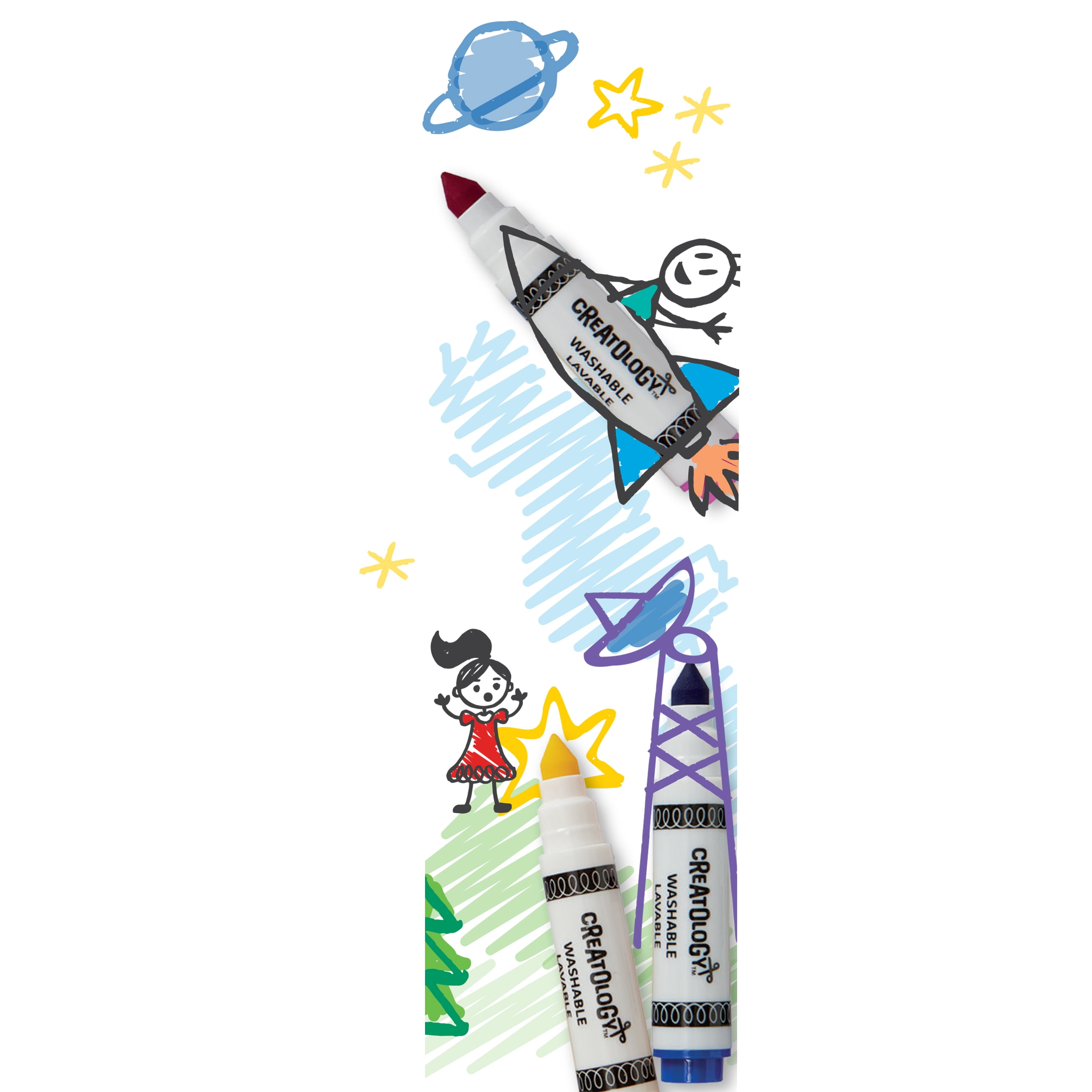 12 Packs: 16 ct. (192 total) Broad Line Washable Mini Markers by Creatology