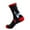 Red, variant on Penkiiy Middle Socks for Men Men Women Casual Personality Letters Sock Cotton Sock Blue Socks