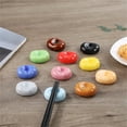 thumbnail image 4 of Ceramic Chopstick Rest Set - 6PC Asian Tableware Holder for Spoons, Forks & Chopsticks, Non-Slip Dinnerware Stand, Dishwasher Safe Home & Restaurant Decor Clearance, 4 of 5