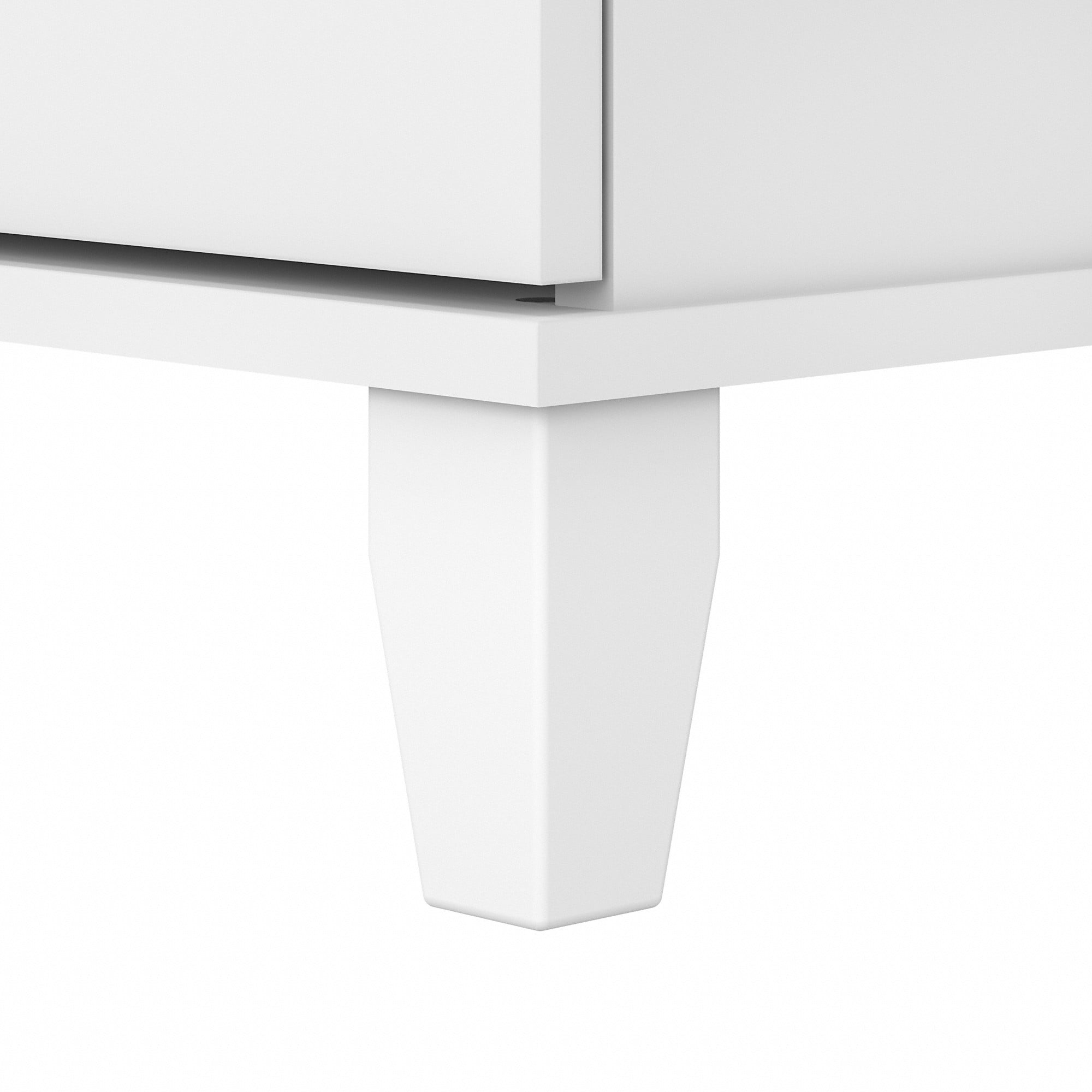Bush Furniture Somerset Lateral File Cabinet, 2 Drawer, White