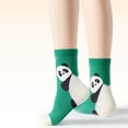 thumbnail image 4 of Beibi 5-Pair Pack, Boys' Cartoon Print Mid-Calf Socks, All-Season Use, Suitable for Children 4 Years and Up, 4 of 6