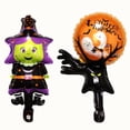 thumbnail image 2 of Globo de papel de aluminio para decoración de fiesta de Halloween, calabaza amarilla, fantasma, araña negra, bruja, murciélago, esqueleto, Mage, oferta especial, 2 of 4
