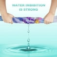 thumbnail image 4 of 2 Pack Hand Towels for Bath, Lavender Butterfly Decorative Towels Highly Absorbent Soft Towels for Bathroom Beach Kitchen Spa Gym Face Towel 14x28 Inch, 4 of 14